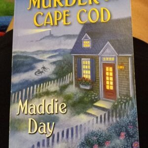 Murder on Cape Cod by Maddie Day - Coastal Blue and Sunny Yellow Cover